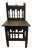 17th Century Italian Renaissance Walnut Side Chair For Sale