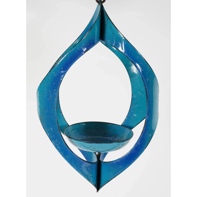 Mid 20th Century Vintage Hanova of Pasadena Hanging Candle Holders- Set of 3 For Sale - Image 5 of 9