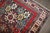Red Snowflake Antique Leshghi Caucasian Rug rug no.j3916 For Sale - Image 8 of 8