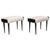 Mid-Century Modern Italian Ebanized Wood Velvet Stools by Ico & Luisa Parisi, Set of 2 For Sale - Image 10 of 10
