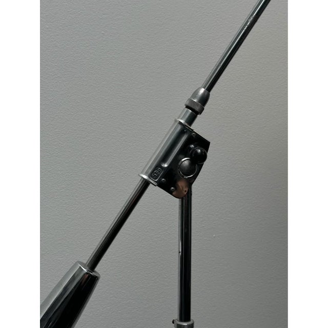 Vintage Mid-Century Architect Floor Lamp by Ferdinand Solère for Solr Model No. 219r (France, 1980s) For Sale In Los Angeles - Image 6 of 7