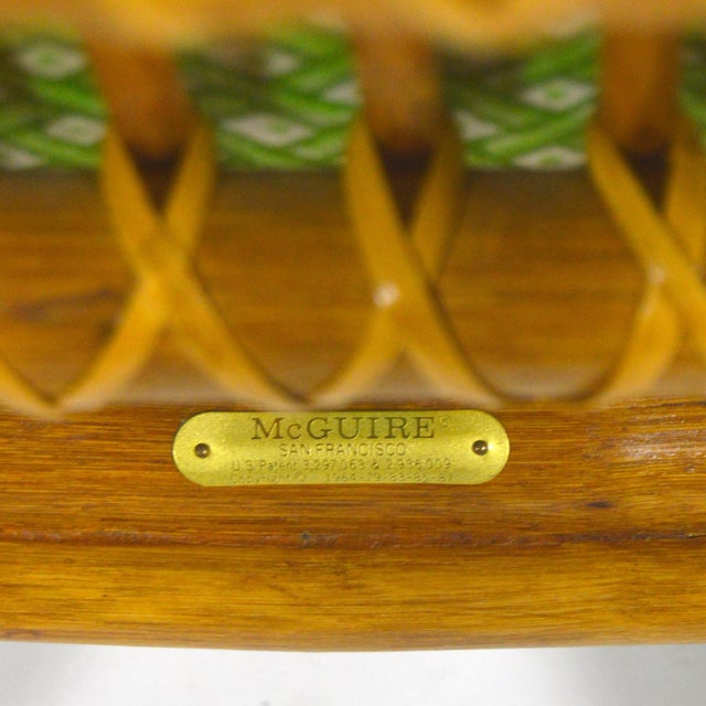 Elinor McGuire M-86 Rattan & Cane Chair For Sale - Image 12 of 12