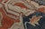 Antique Persian Heriz Medallion Rug in Orange and Blue Tones - Rug & Kilim For Sale In New York - Image 6 of 7