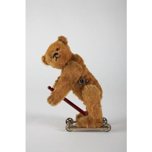 Mechanical Teddy Bear from Gebruder Bing For Sale - Image 5 of 9