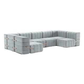 Flexible U-Sofa from Ambivalenz, Set of 15 For Sale