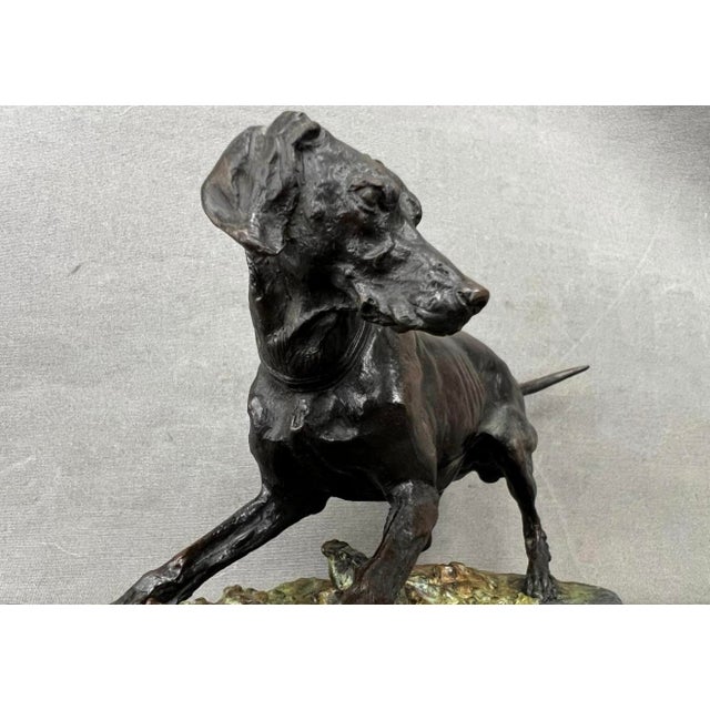 1920s After Pierre Jules Mene, Braco, 1920s, Bronze For Sale - Image 5 of 10