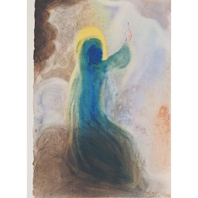 Salvador Dali, Heureux, Lithograph For Sale