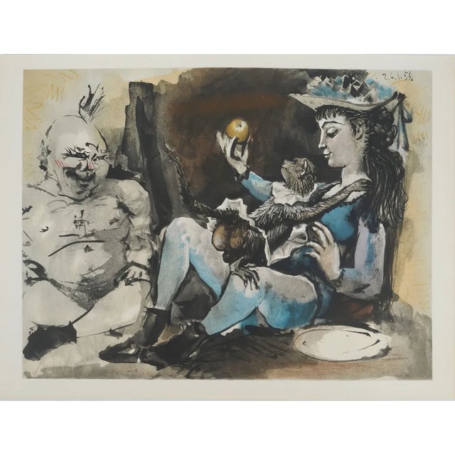Pablo Picasso, The Woman with the Monkey, Lithograph For Sale - Image 6 of 6