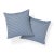 This indoor/outdoor pillow features Hickox with a Knife Edge finish. It's hard to believe that natural linen can be...