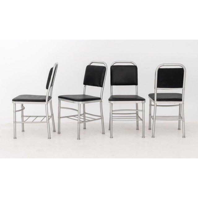 1930s Warren McArthur Art Deco Table and Chairs, Circa 1933 For Sale - Image 5 of 14