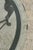 Round Iron & Glass Coffee Table W. Lion Heads For Sale - Image 10 of 14
