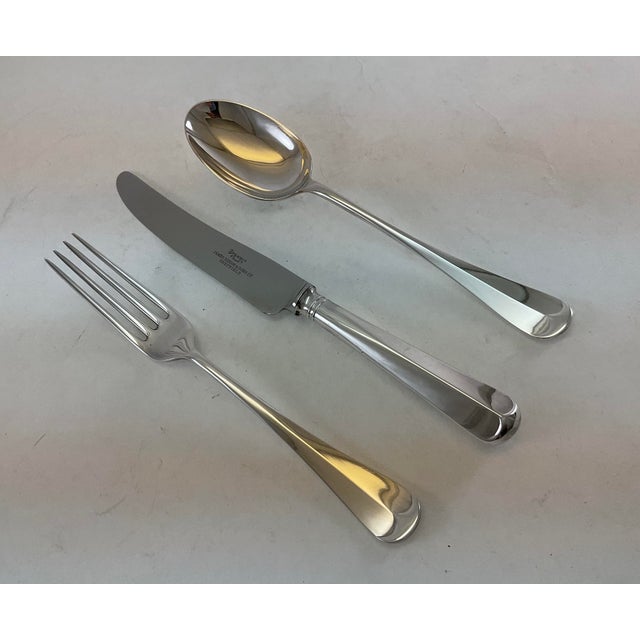 1970s Silver Plated Dinner Fork, Rattail For Sale - Image 12 of 12