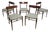 Mid-Century No. 603 Chairs from Lübke, 1960s, Set of 5 For Sale