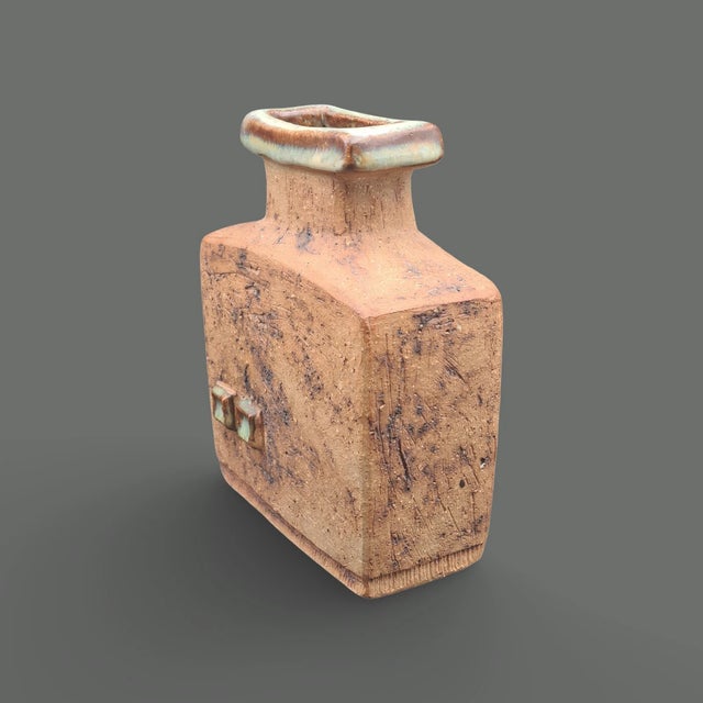 Curt Magnus Addin Ceramic Vase by Glumslöv, Sweden, 1970s For Sale - Image 4 of 18