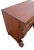 Antique Empire Style Cabinet Flame Mahogany Sideboard, Small Credenza, Buffet For Sale In Palm Springs - Image 6 of 13