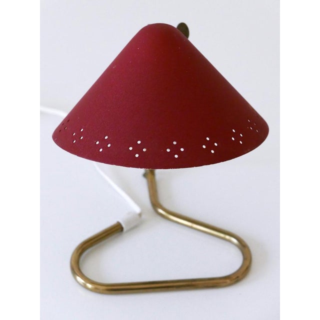 Mid-Century Brass Table Lamp by Erik Wärnå for Gnosjö Sweden, 1950s For Sale - Image 9 of 18