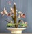 Brutalist Winifred Cole Madonnna Lily Pottery Flowers & Brass Brutalist Sculpture For Sale - Image 3 of 15