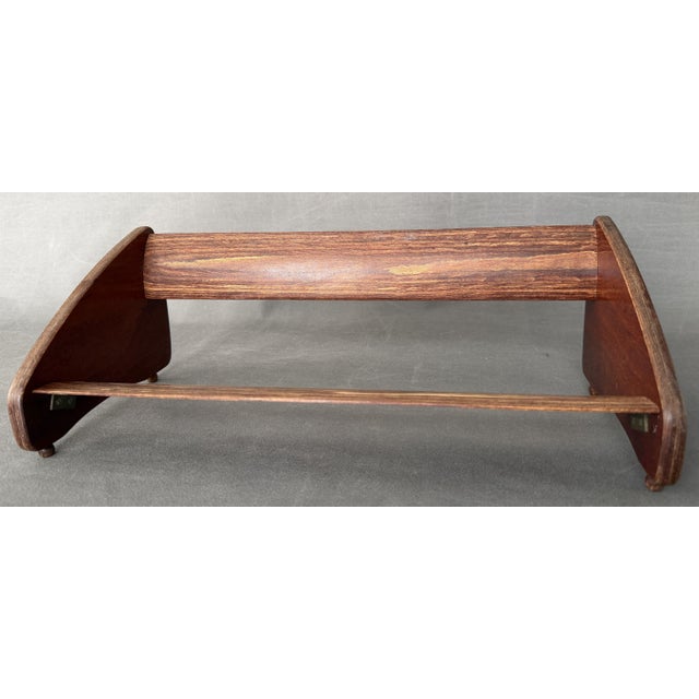 Wooden Desktop Magazine Rack, United Kingdom, 1920s For Sale - Image 12 of 12