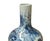 Oriental Blue Red Dragon Graphic Fat Body White Porcelain Art Vase For Sale - Image 12 of 17