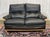 Black Leather and Beech Sofa, 1970s For Sale - Image 8 of 8