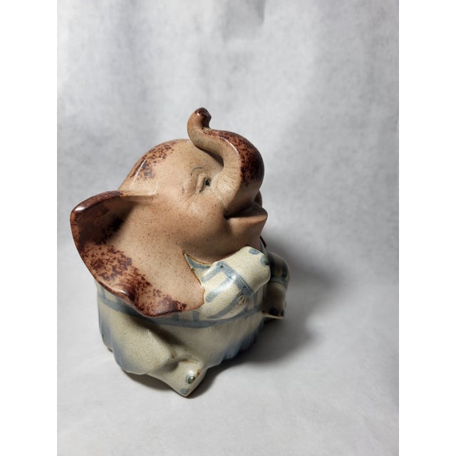 1950s 1950s Japan Anthropomorphic Elephant Planter For Sale - Image 5 of 12