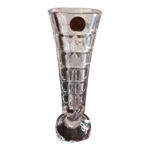 Cristal D Arques France Lead Crystal Pedestal Vase