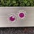 Diamond Ruby Stud Earrings 14 Karat White Gold 1.87 TCW Certified For Sale In New York - Image 6 of 18