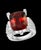 14.5 Carat Cushion Shape Rhodolite Garnet and 2 Carat Diamond Ring 18 Karat Gold For Sale - Image 17 of 18