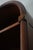 Brown Baker Mahogany Dome Top Open Bookcase For Sale - Image 8 of 16
