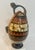 Mid 20th Century Large Peruvian Folk Art Pottery Vase With Jaguar Handle & Llama Motif 14” Tall For Sale - Image 9 of 12