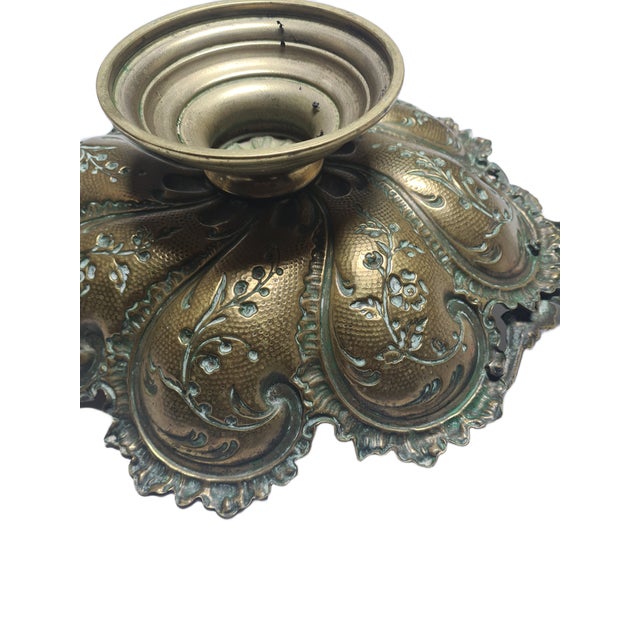 Art Nouveau Fruit Bowl on Stand from Brothers Henneberg, Poland, 1900s For Sale - Image 14 of 18