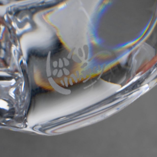 Daum France Crystal Elephant Paperweight or Decorative Sculpture For Sale In Atlanta - Image 6 of 8