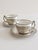 19th Century Victorian Alpaca Silver Coffee Cups and Plates, England, Set of 4 For Sale - Image 11 of 14