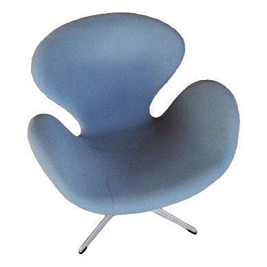 Swan Armchair No. 3320 by Arne Jacobsen for Fritz Hansen, 1958 For Sale