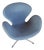 Swan Armchair No. 3320 by Arne Jacobsen for Fritz Hansen, 1958 For Sale