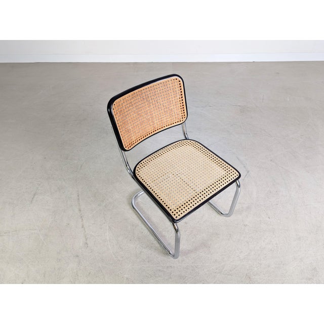 Viennese Cane S32 Cantilever Chair by Marcel Breuer for Thonet For Sale - Image 5 of 11