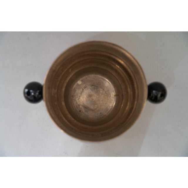 Art Deco Hammered Argentor Champagne Bucket, 1920s For Sale - Image 4 of 10