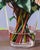 Vanguard 18 by Alpay Efe | Oil on canvas Painting of flowers in a glass vase For Sale - Image 4 of 5