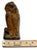 Unusual Antique American Cast Iron Wise Old Owl Sitting on a Book Figurative Doorstop - Circa 1920s. For Sale - Image 18 of 18