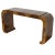 Wood Briar Console Table, 1980s For Sale - Image 7 of 11