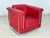 Carat Club Chair in Red Leather from Züco For Sale - Image 13 of 13