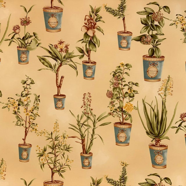 Brand New Sample For Fabric & Pillow Covers Hand-Printed European Fabric Fabric Manufacturer: Fabricut Fabric Designer:...