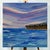 Add a serene and vibrant touch to your space with this original acrylic painting. Capturing a tropical island at sunset,...