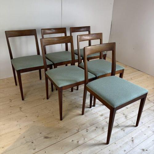Mid-Century Modern Vintage Chairs, Denmark, 1960, Set of 6 For Sale - Image 3 of 11