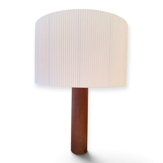 Mid-Century Modern Contemporary Sapeli Moragas Table Lamp for Santa & Cole For Sale - Image 3 of 5