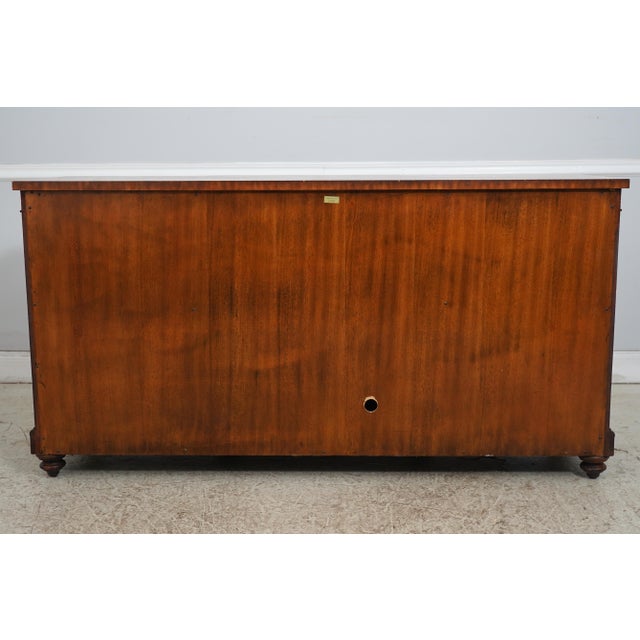 Maitland Smith Neoclassical Mahogany Credenza For Sale - Image 15 of 17