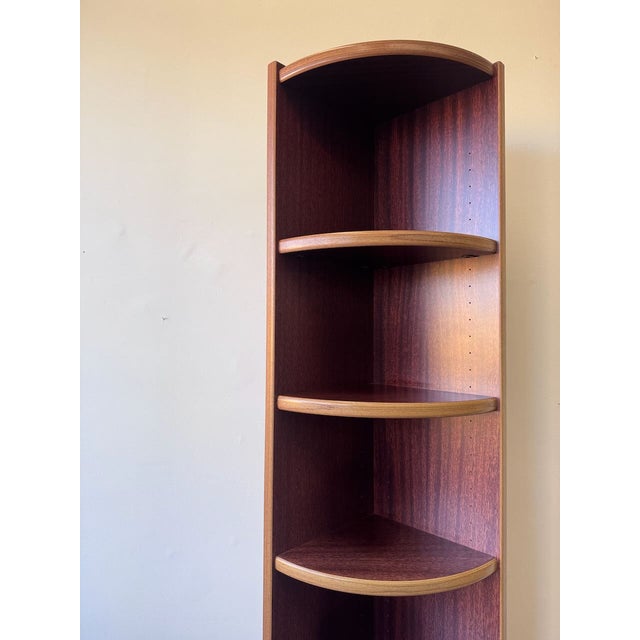 1970s 1970s Danish Modern Corner Shelving For Sale - Image 5 of 7