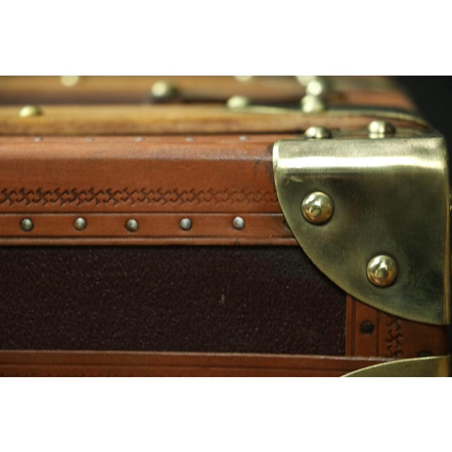 Vintage Mail Trunk from Erhart Mulhouse, 1920s For Sale - Image 3 of 9