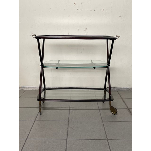 Cesare Lacca Food Trolley by Cesare Lacca, 1950s For Sale - Image 4 of 17