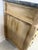 French Louis XVI Style Bleached Commode With Gray Marble Top For Sale In Houston - Image 6 of 9